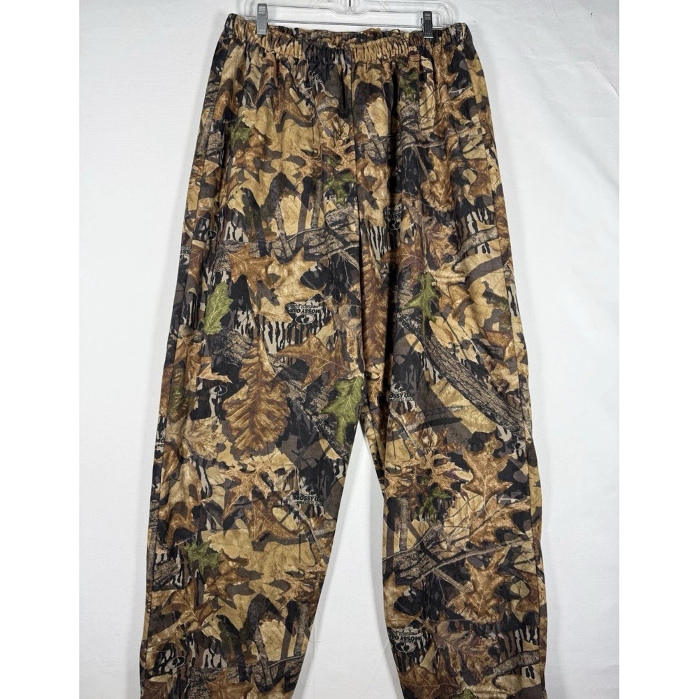 Scent-Lok Camo Camouflage Drawstring Pants Mens 2XL Sweatpants Mossy Oak USA